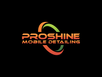Proshine Mobile Detailing logo design by BlessedArt