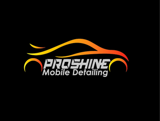Proshine Mobile Detailing logo design by sumya
