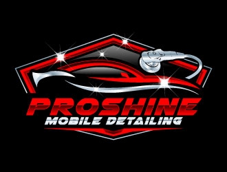 Proshine Mobile Detailing logo design by uttam