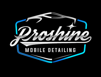 Proshine Mobile Detailing logo design by SOLARFLARE