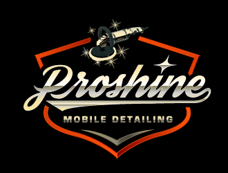 Proshine Mobile Detailing logo design by SOLARFLARE