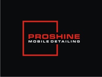 Proshine Mobile Detailing logo design by bricton