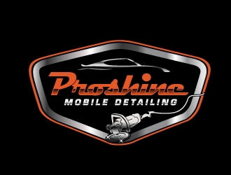 Proshine Mobile Detailing logo design by 35mm