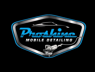 Proshine Mobile Detailing logo design by 35mm