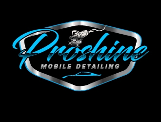 Proshine Mobile Detailing logo design by 35mm