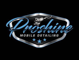 Proshine Mobile Detailing logo design by 35mm