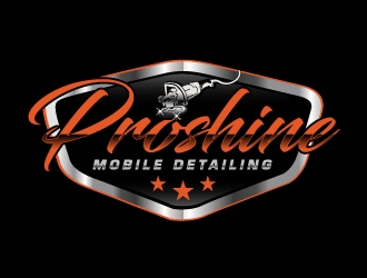 Proshine Mobile Detailing logo design by 35mm