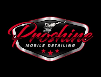 Proshine Mobile Detailing logo design by 35mm