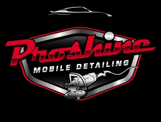 Proshine Mobile Detailing logo design by 35mm