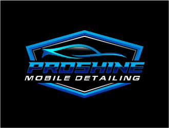 Proshine Mobile Detailing logo design by evdesign