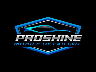 Proshine Mobile Detailing logo design by evdesign