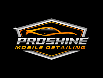 Proshine Mobile Detailing logo design by evdesign