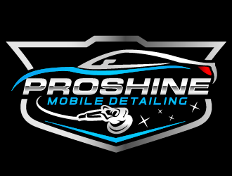 Proshine Mobile Detailing logo design by THOR_
