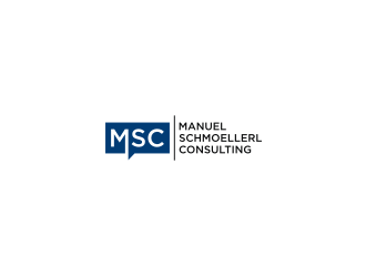 Manuel Schmoellerl Consulting logo design by mbamboex