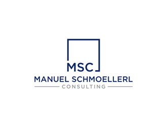 Manuel Schmoellerl Consulting logo design by alby