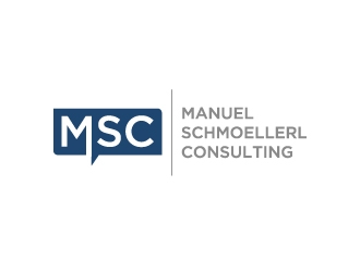 Manuel Schmoellerl Consulting logo design by labo
