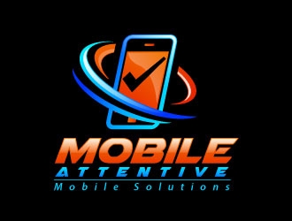 Mobile Attentive logo design by uttam