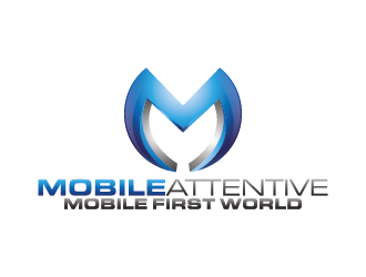 Mobile Attentive logo design by mhala