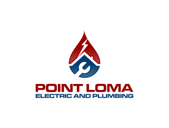 Point Loma Electric and Plumbing logo design by noviagraphic