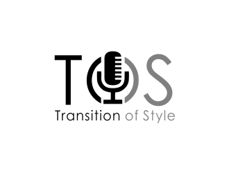 Transition of Style logo design by giphone