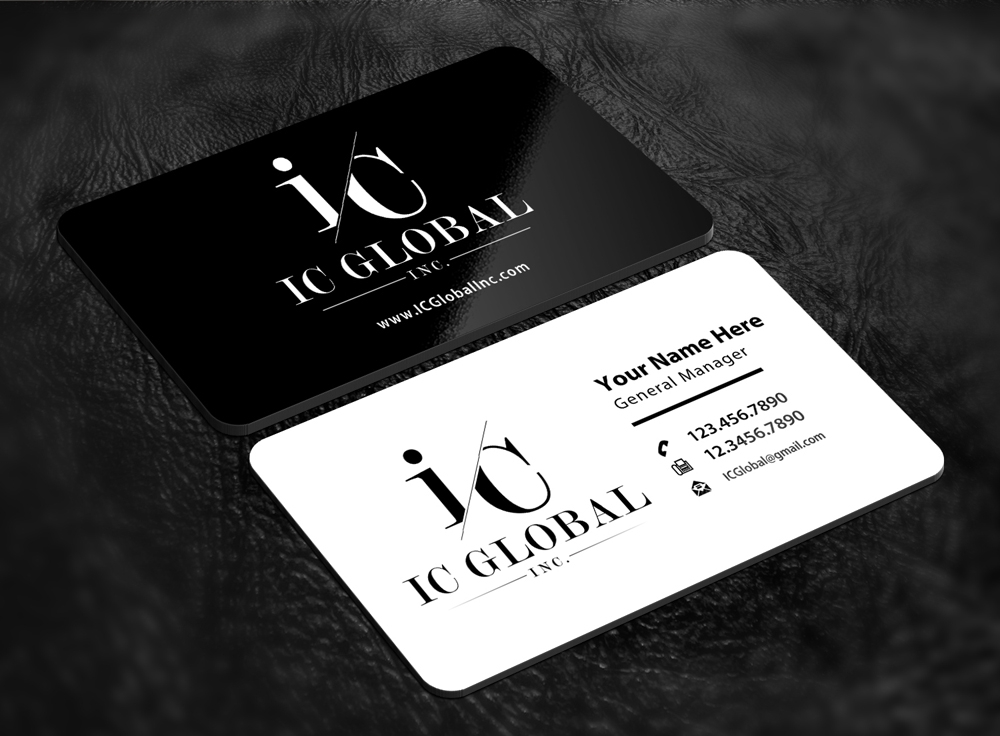 IC Global, Inc. logo design by abss