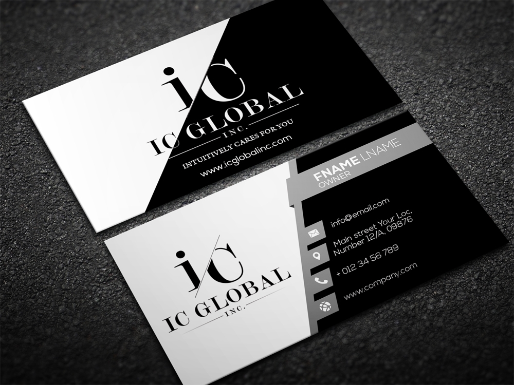 IC Global, Inc. logo design by aamir