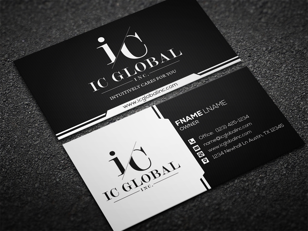 IC Global, Inc. logo design by aamir