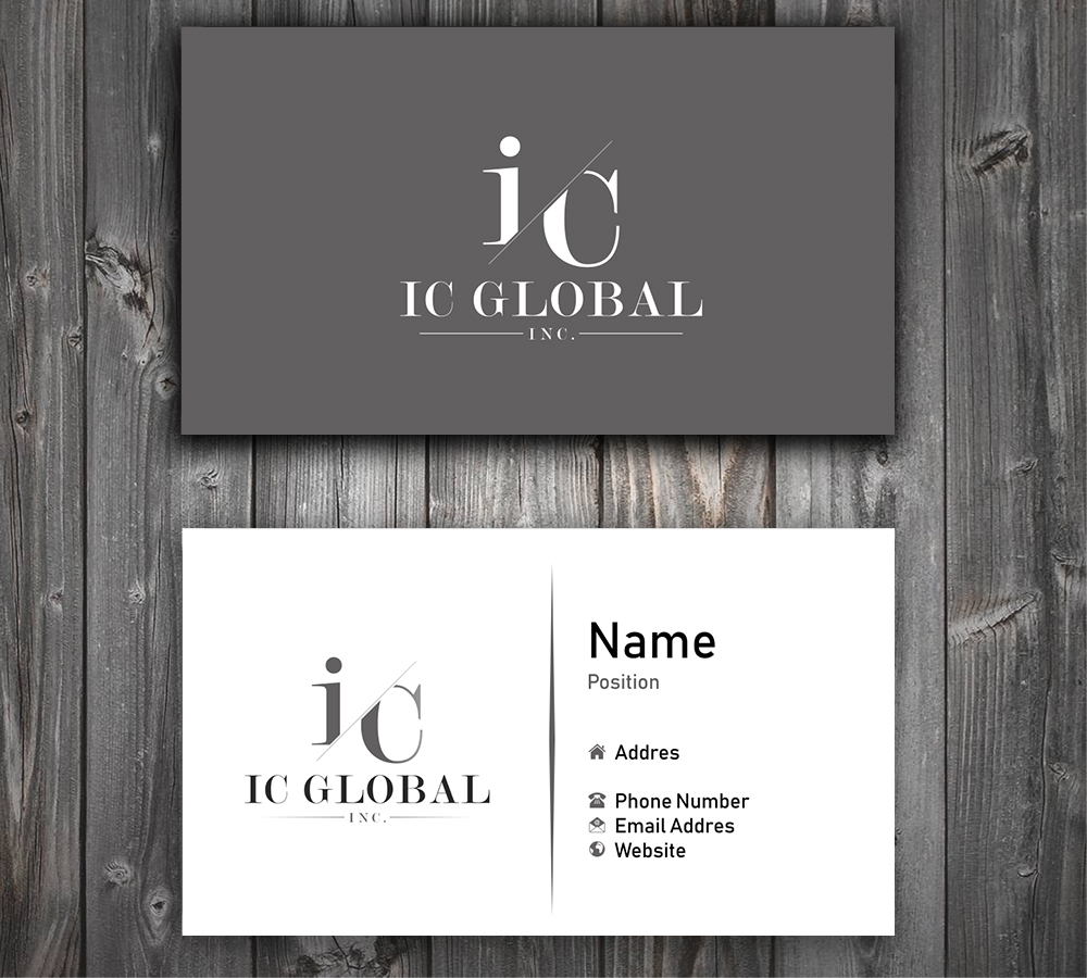 IC Global, Inc. logo design by Adisna