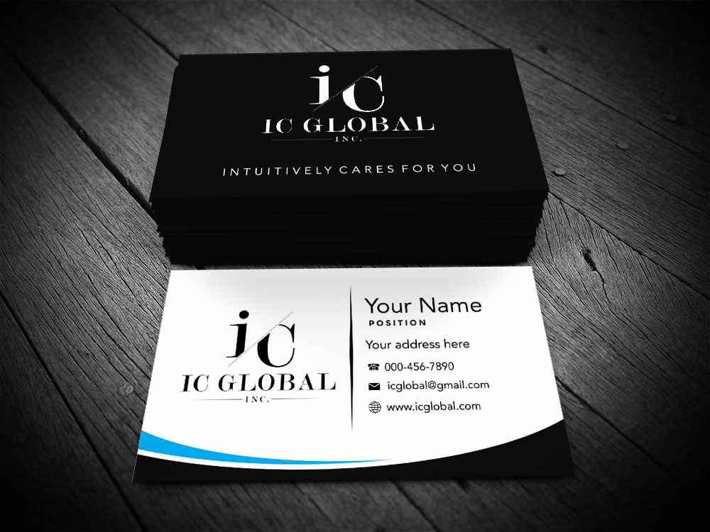 IC Global, Inc. logo design by Girly