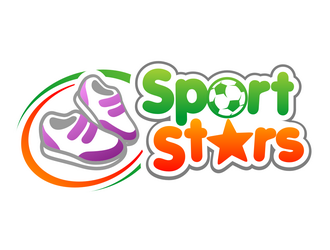 SportStars logo design by haze