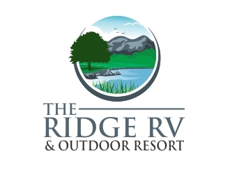 The Ridge RV and Outdoor Resort  logo design by amar_mboiss