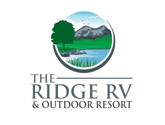 The Ridge RV and Outdoor Resort  logo design by amar_mboiss