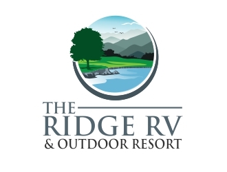 The Ridge RV and Outdoor Resort  logo design by amar_mboiss