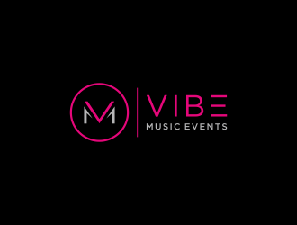 Vibe Music Events logo design by ammad