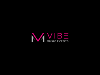 Vibe Music Events logo design by ammad