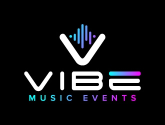 Vibe Music Events logo design by jaize