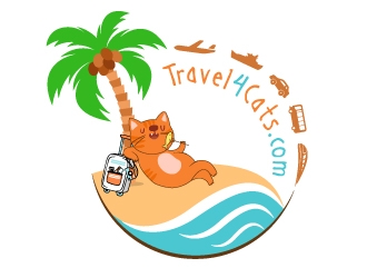 Travel4Cats logo design by alxmihalcea