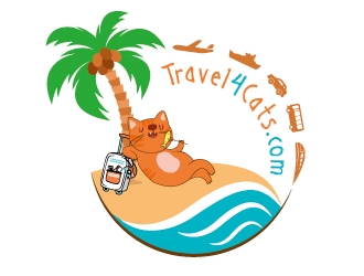 Travel4Cats logo design by alxmihalcea