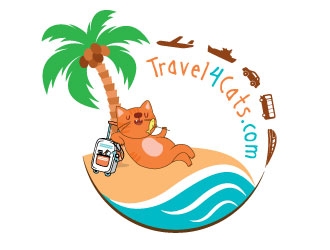 Travel4Cats logo design by alxmihalcea