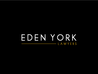 Eden York Lawyers logo design by denfransko