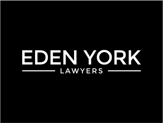 Eden York Lawyers logo design by mutafailan