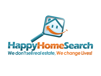 HappyHomeSearch logo design by YONK