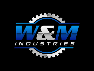 W&M Industries logo design by lexipej