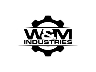 W&M Industries logo design by MarkindDesign