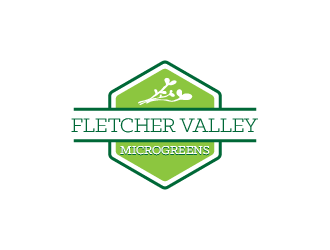 Fletcher Valley Microgreens logo design by reight