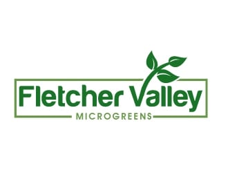 Fletcher Valley Microgreens logo design by PMG