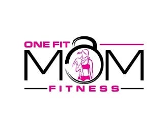 One Fit Mom Fitness logo design by logoguy