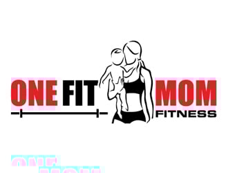 One Fit Mom Fitness logo design by logoguy