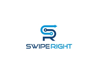 Swipe Right logo design by usef44