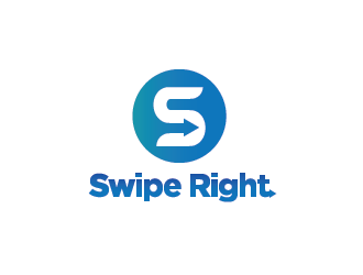 Swipe Right logo design by fajarriza12